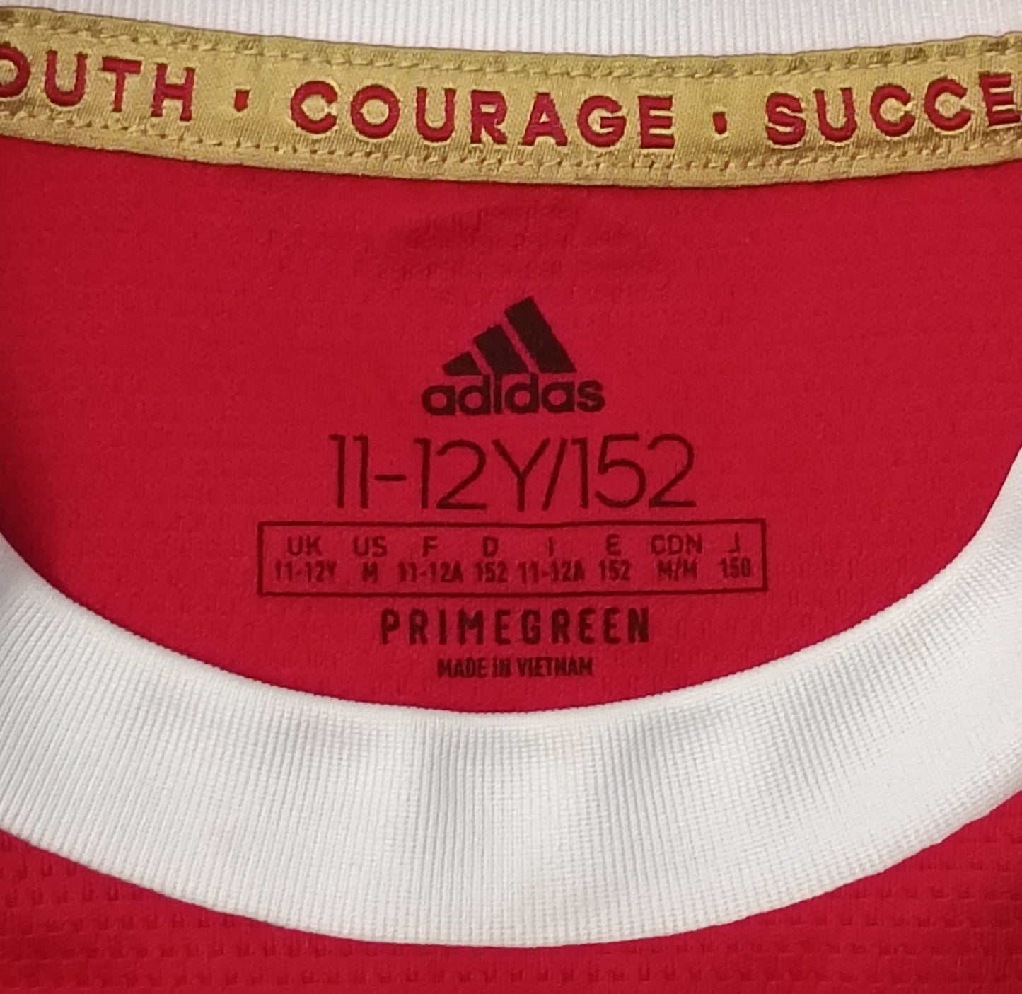 (ДЕТСКО) (Ръст 140-152см) Adidas Manchester United #7 Ronaldo Home Jersey тениска