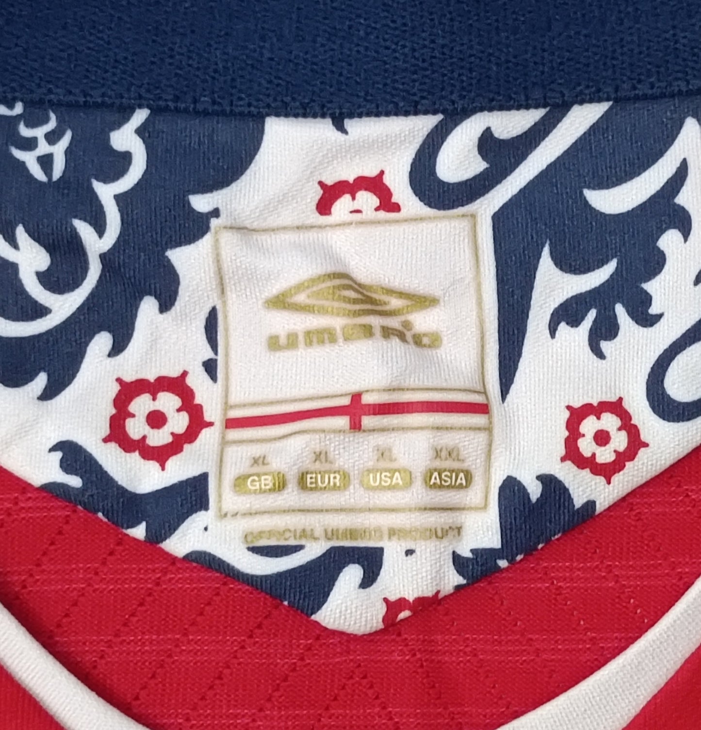 (XL) Umbro England 2008/10 Away Jersey тениска