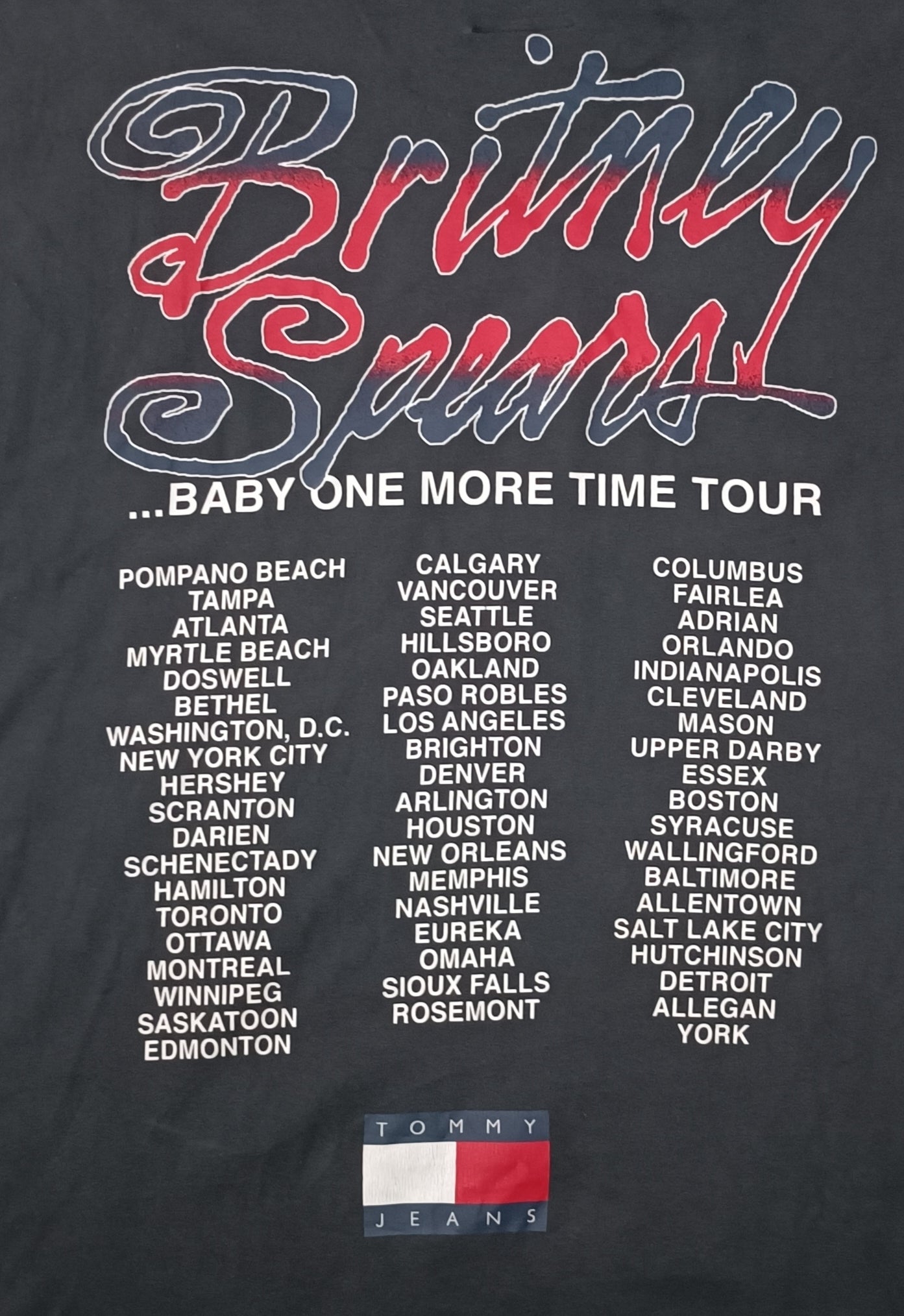 (XL) Tommy Jeans x Britney Spears Shirt тениска