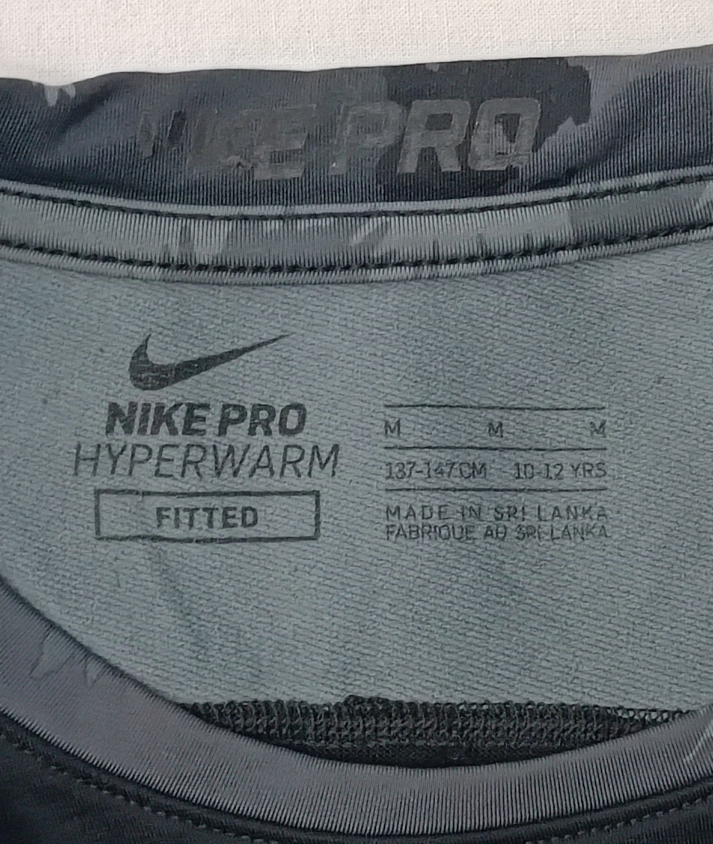 (ДЕТСКО) (Ръст 137-147см) Nike PRO Hyperwarm Long Sleeve Top блуза