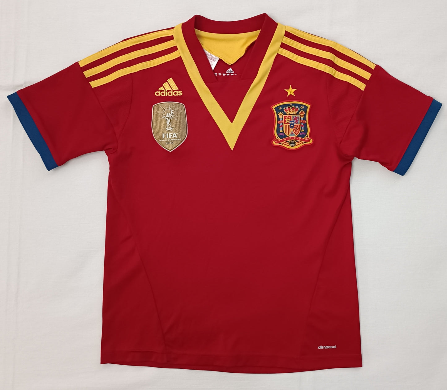 (ДЕТСКО) (Ръст 128-140см) Adidas Spain Jersey тениска