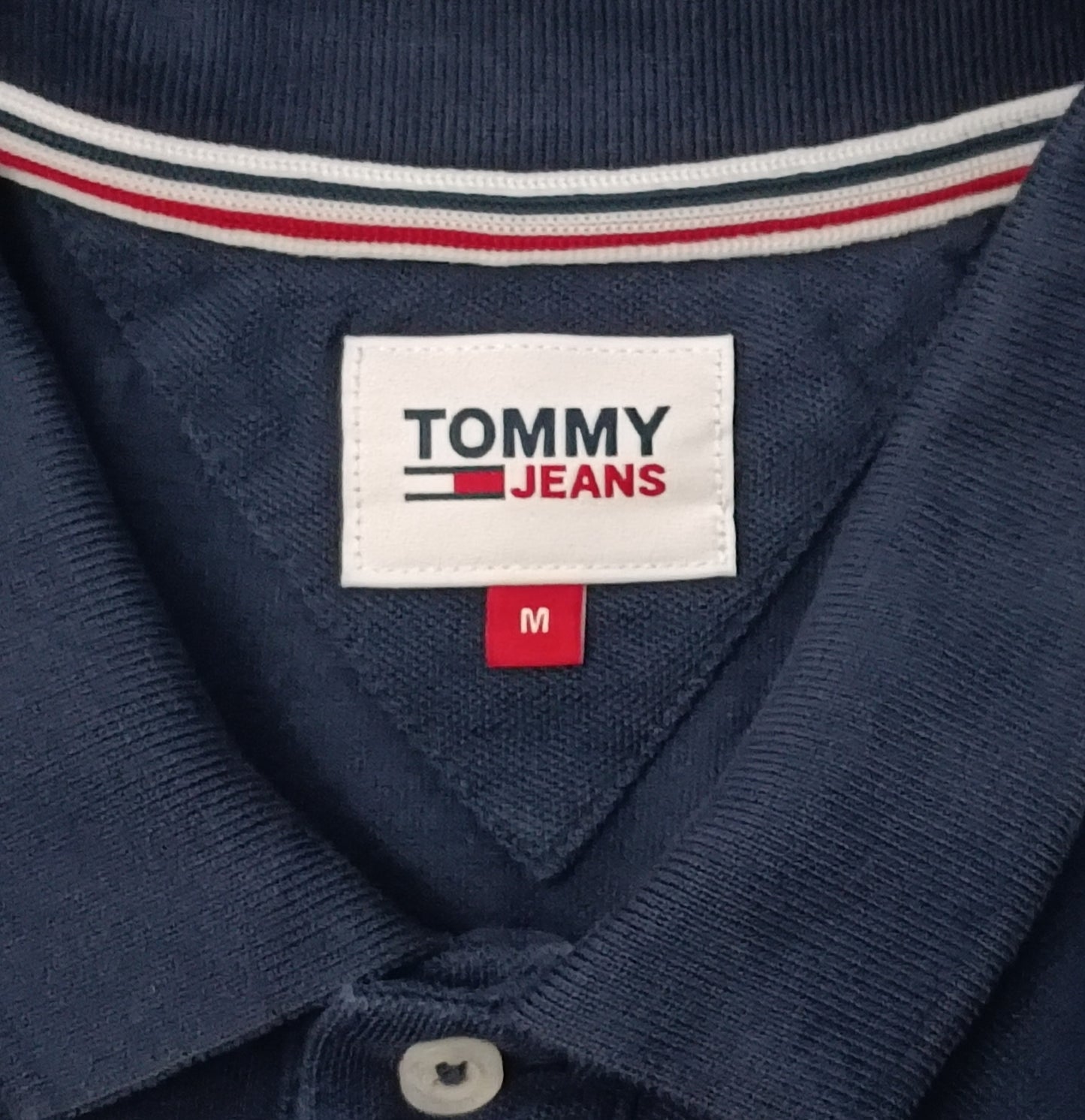 (M) Tommy Jeans Polo Shirt поло тениска