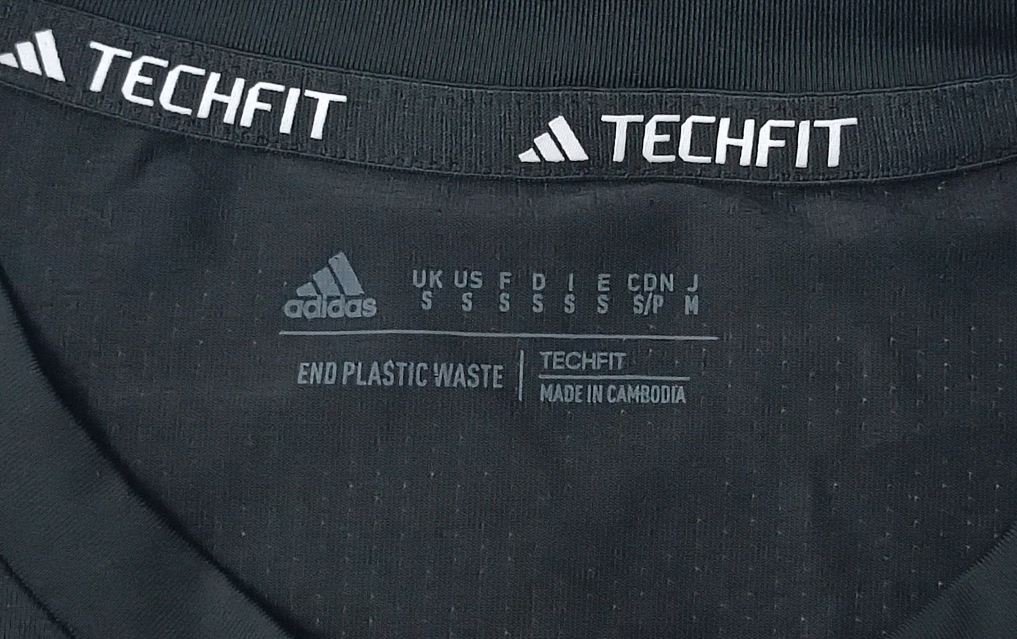 (S) Adidas Techfit Compression Tee тениска