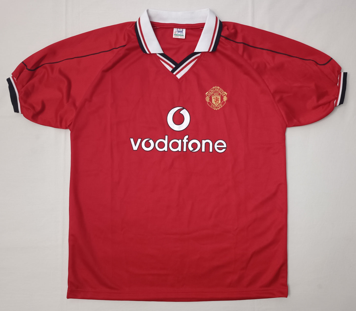 (L) Manchester United #7 Beckham Jersey тениска