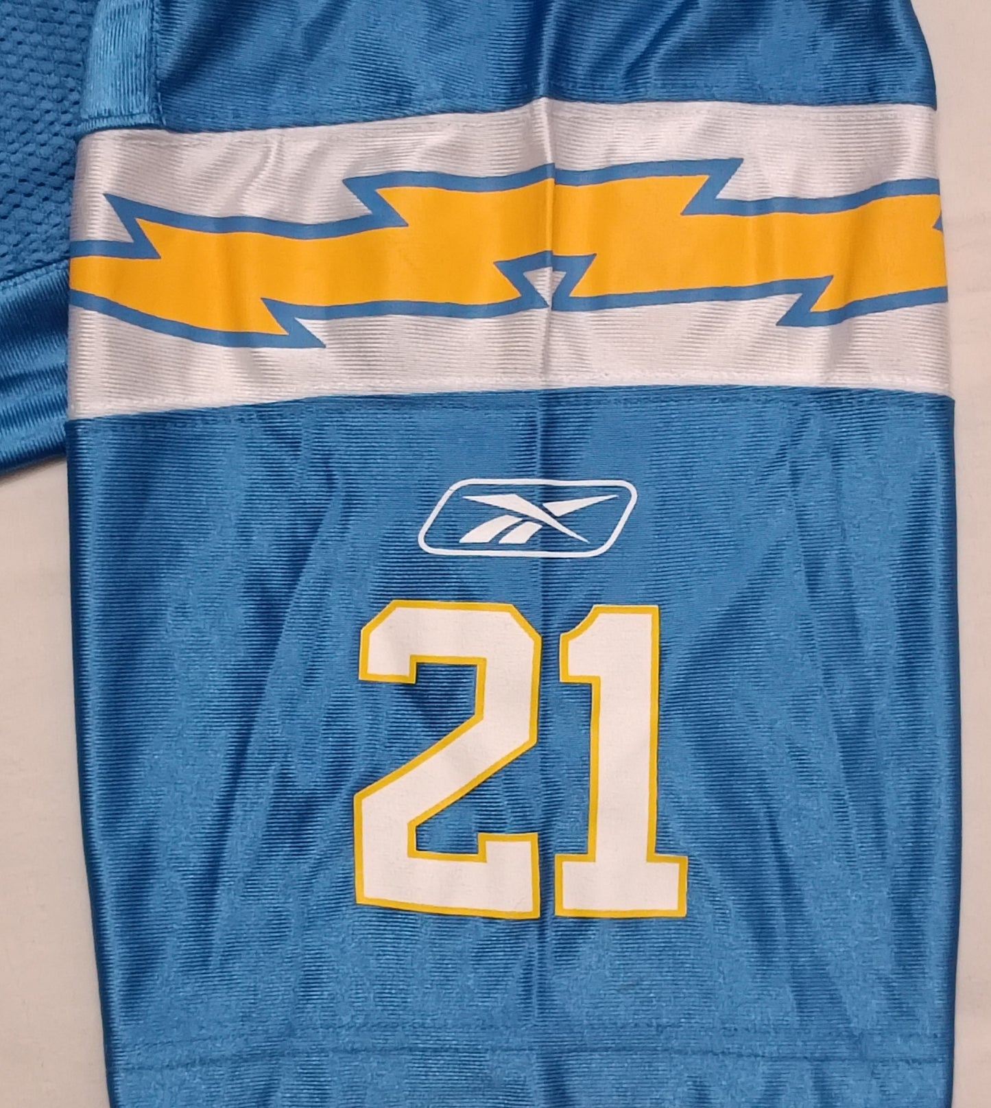 (L) Reebok NFL San Diego Chargers #21 Tomlinson 2009 Jersey тениска