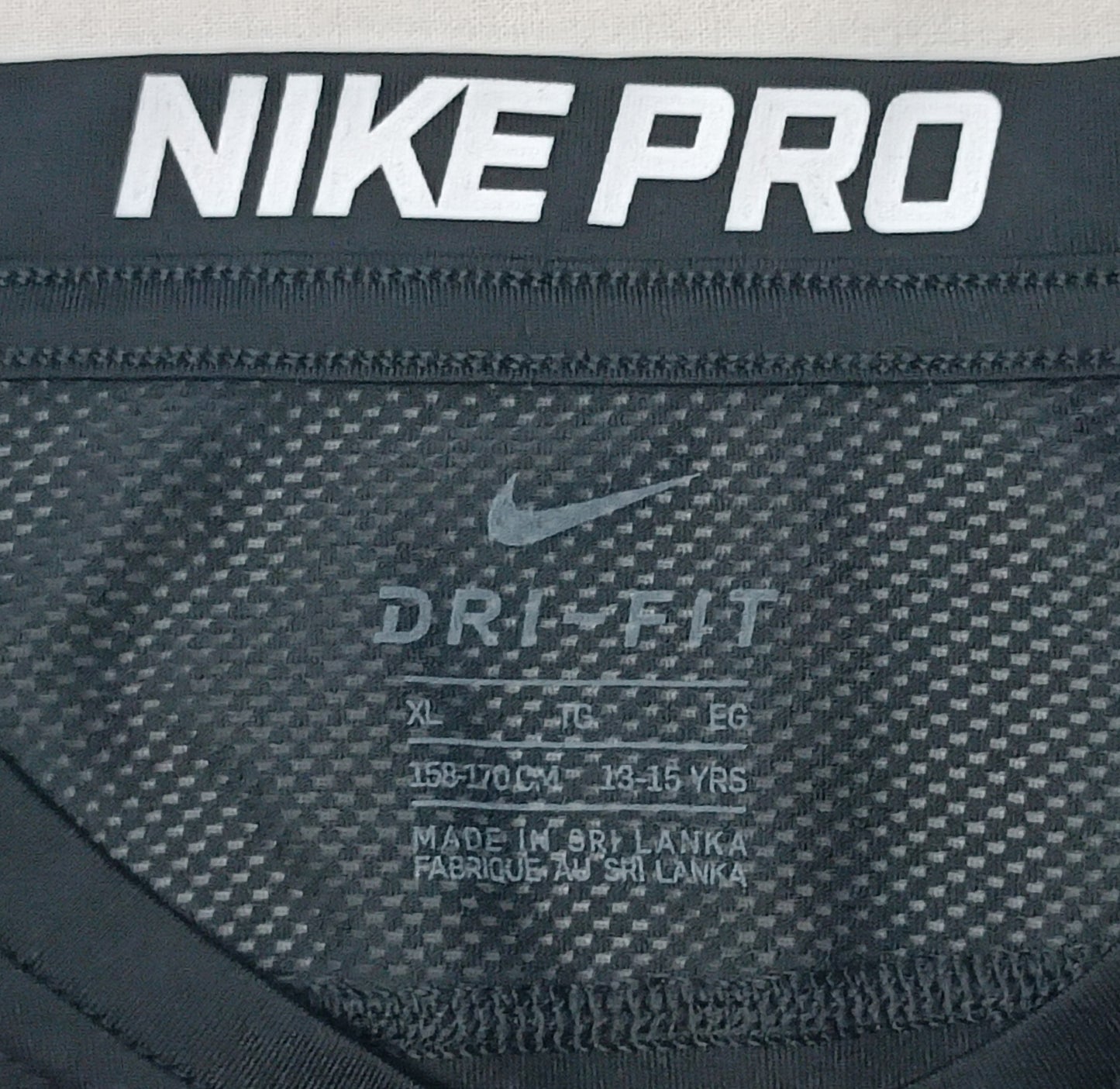 (ДЕТСКО) (Ръст 158-170см) Nike PRO DRI-FIT Long Sleeve Top тениска