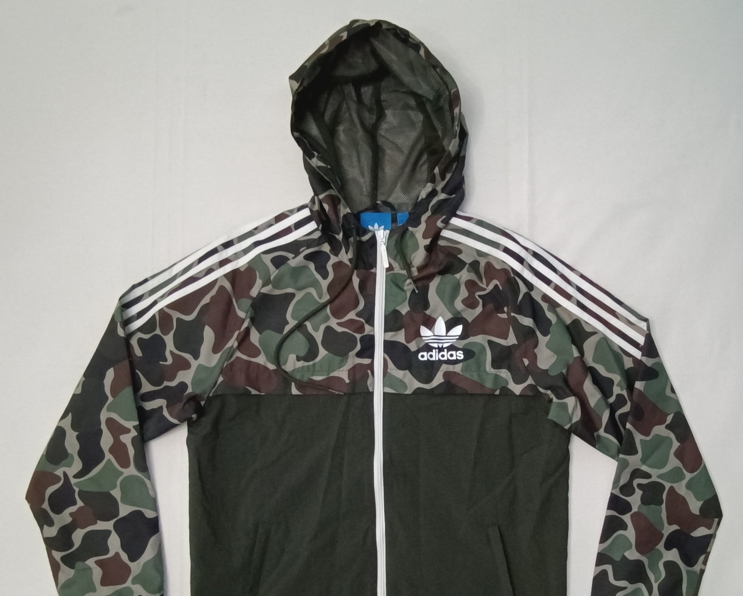 (S) Adidas Originals Camouflage Hoodie Jacket яке