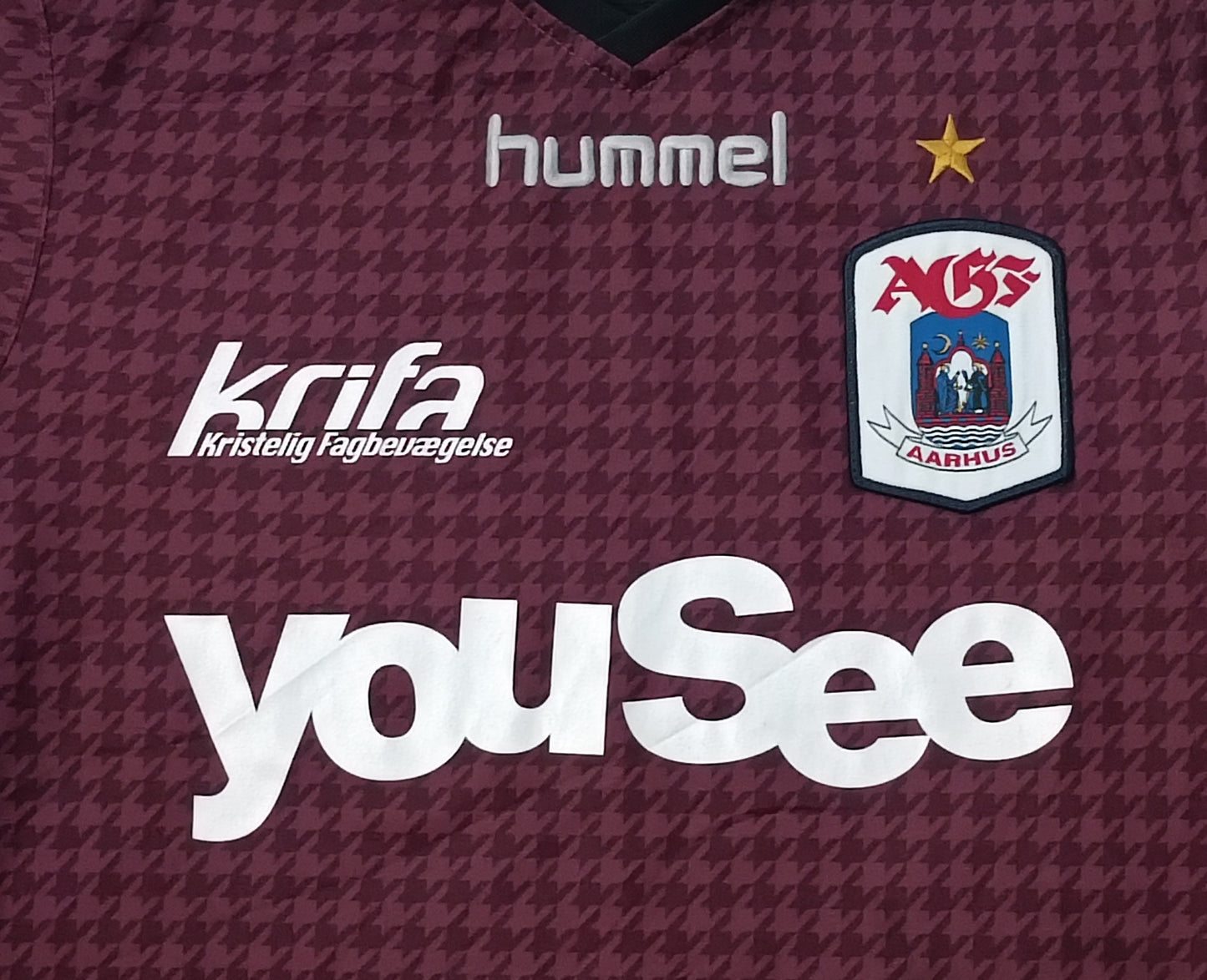 (S) Hummel Aarhus 2012/13 Third Jersey тениска