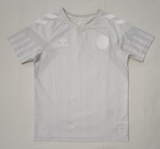 (ДЕТСКО) (Ръст 140-152см) Hummel Denmark 2022/23 Away Jersey