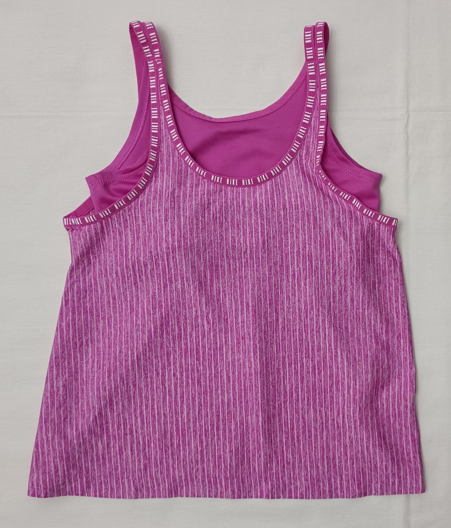 (ДЕТСКО) (Ръст 128-137см) Nike DRI-FIT Training 2in1 Top потник с бюстие 2в1