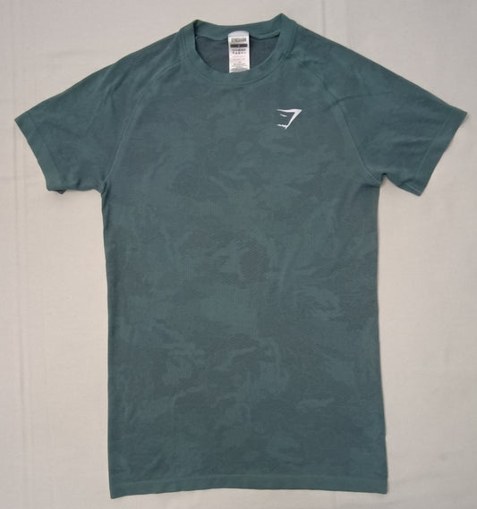 (S) Gymshark Geo Seamless Shirt тениска