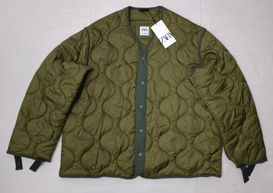 (XL) ZARA Finer Down Jacket пухено яке