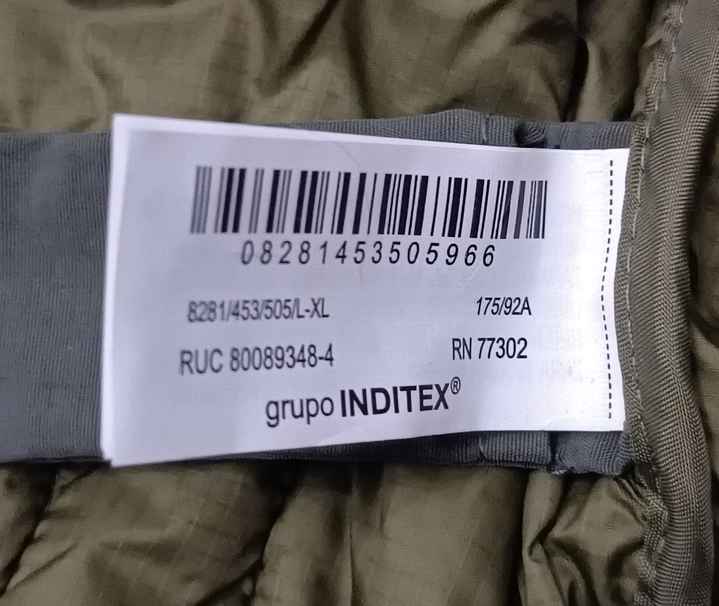 (XL) ZARA Finer Down Jacket пухено яке