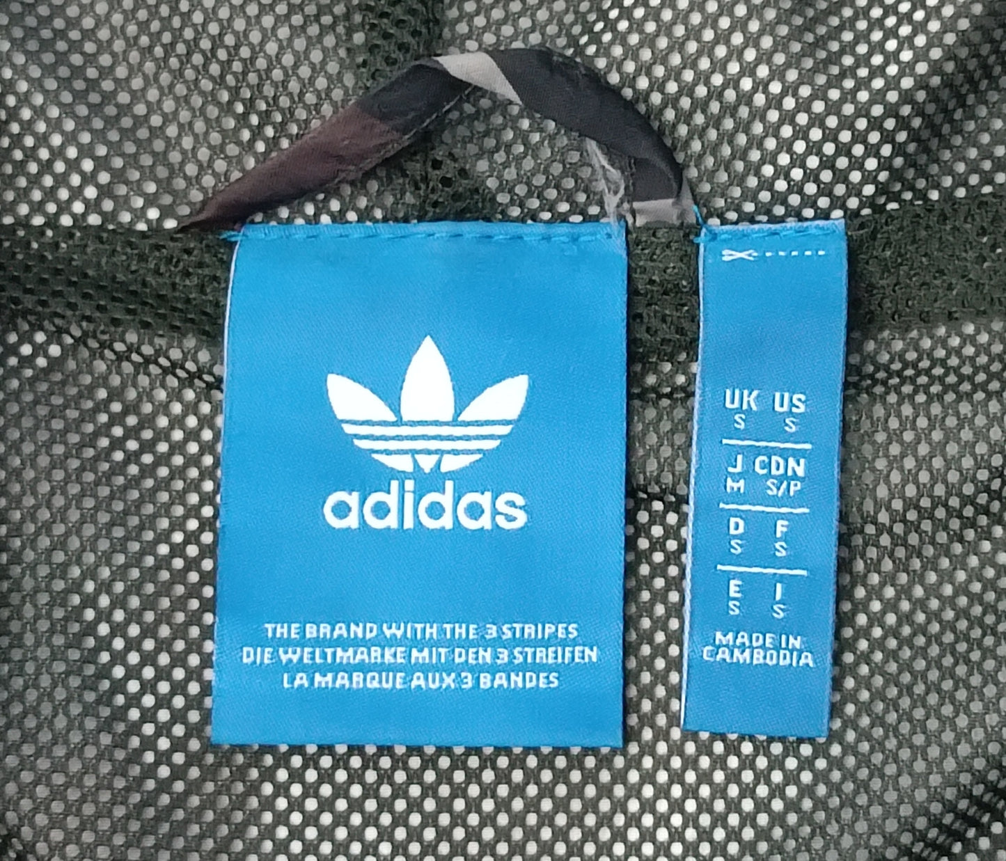 (S) Adidas Originals Camouflage Hoodie Jacket яке