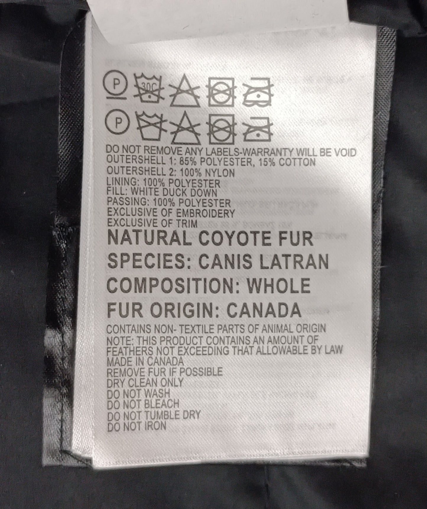 (ДАМСКО) (L) Canada Goose Down Parka Jacket пухено яке