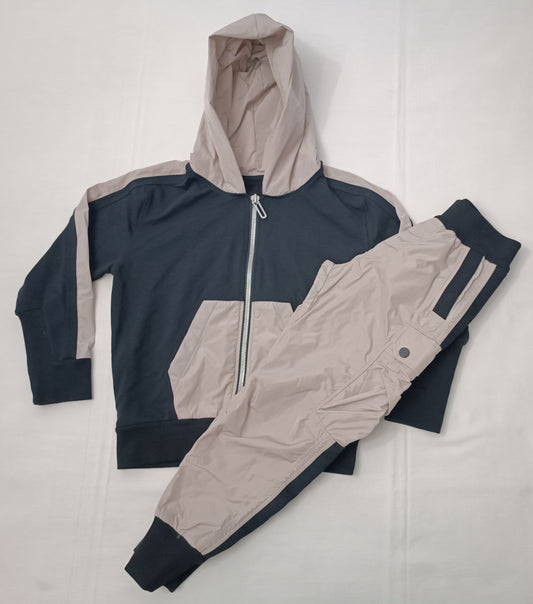 (ДЕТСКО) (Ръст 147-158см) Made By Society Tracksuit екип (горнище и долнище)