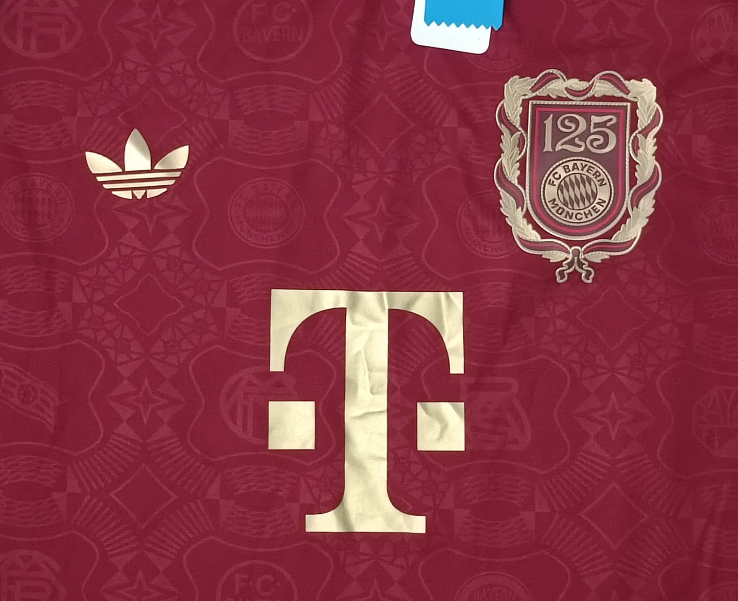 (2XL) Adidas Bayern Munchen 125th Anniversary #25 Muller 2024/25 Jersey тениска