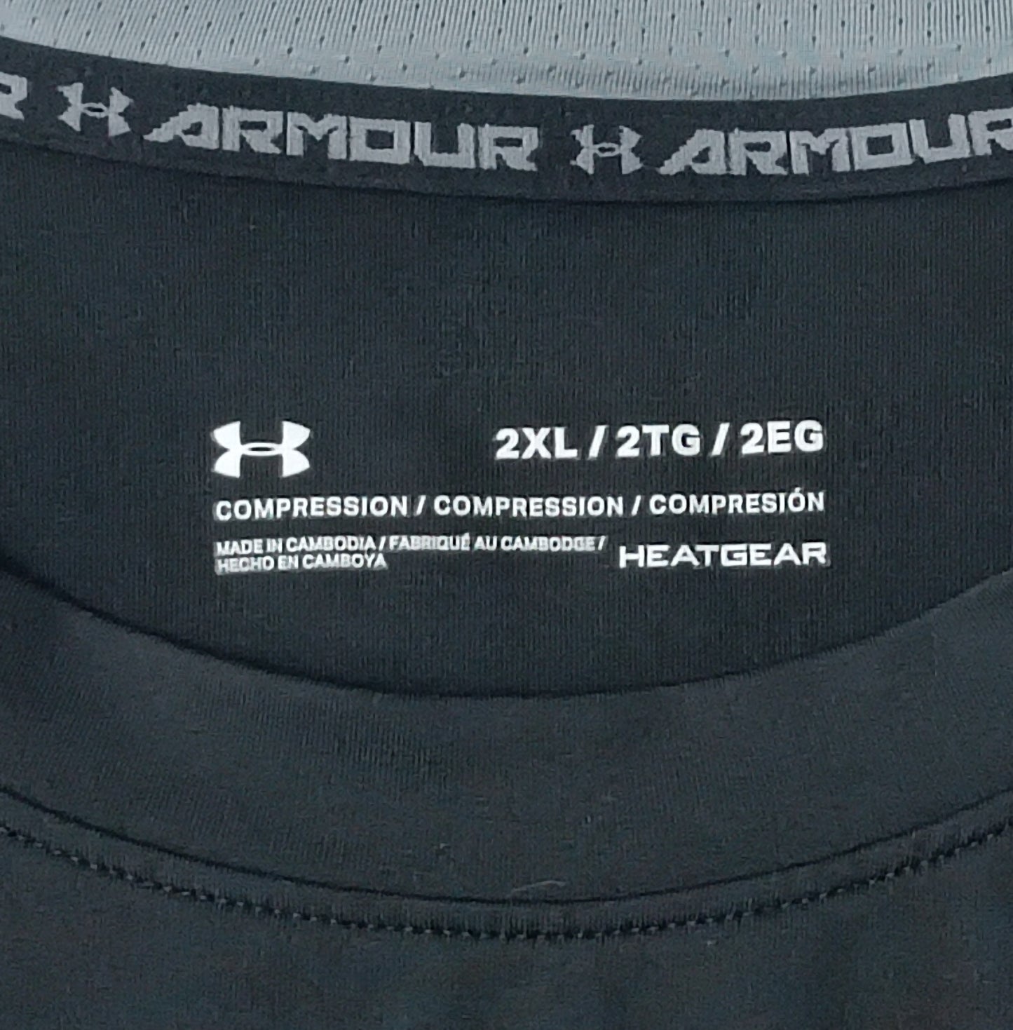(2XL) Under Armour UA Compression Long Sleeve Top блуза