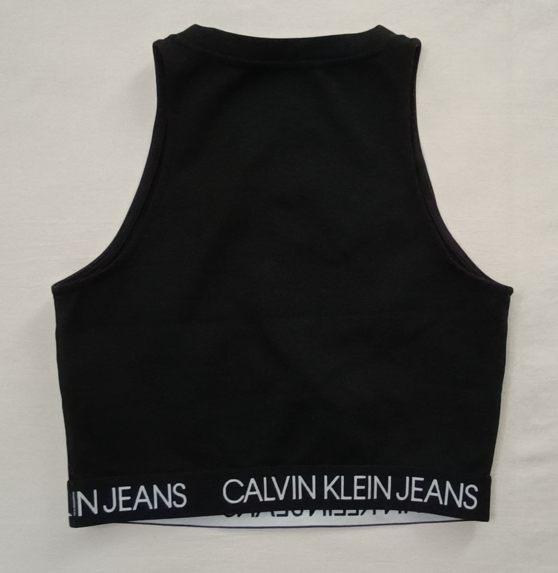 (ДАМСКО) (S) Calvin Klein Jeans Cropped Tank Top Bra потник, бюстие