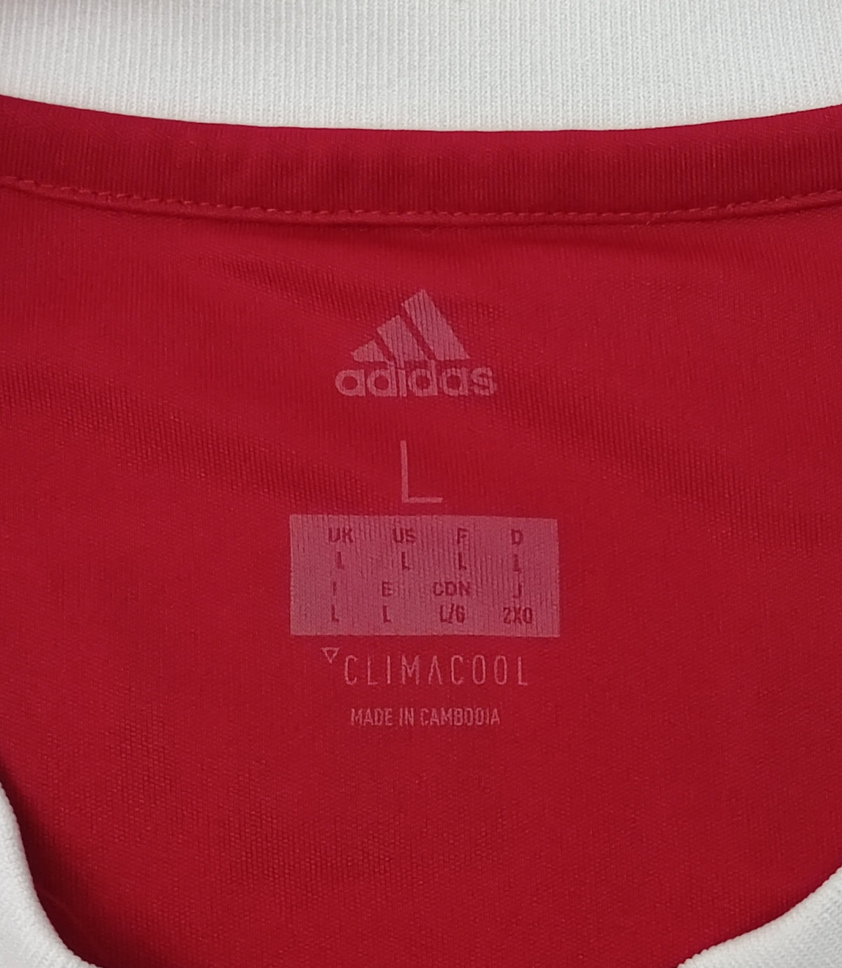 (L) Adidas Bayern Munchen Bayern Munchen Home Jersey тениска