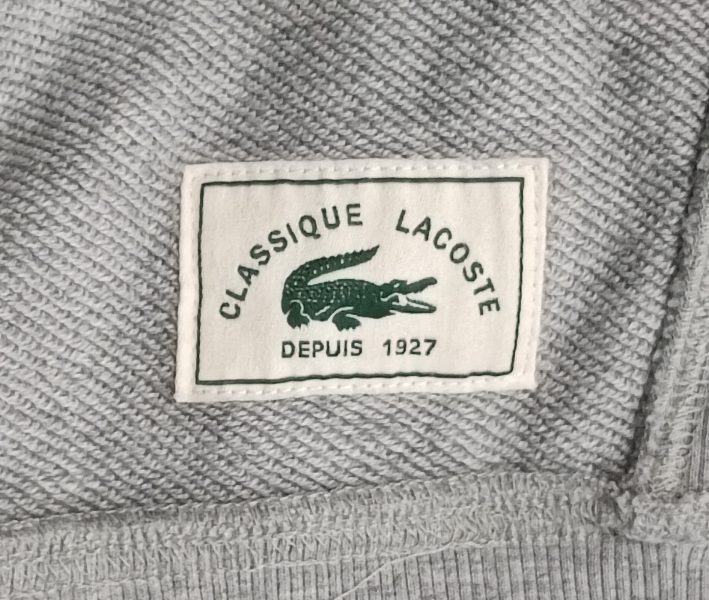 (L) Lacoste Logo Fleece Sweatshirt горнище