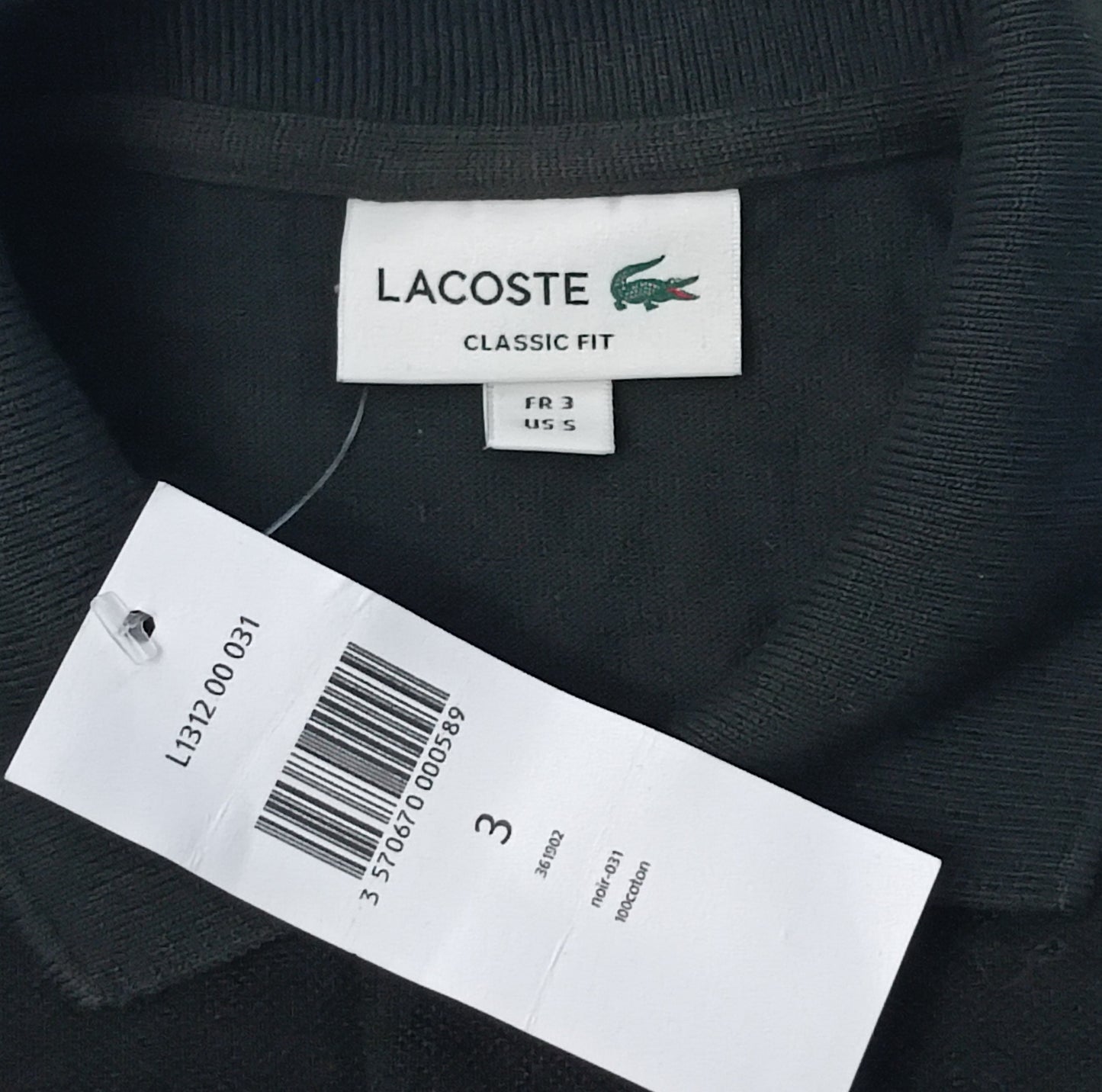 (S) Lacoste Polo Long Sleeve блуза