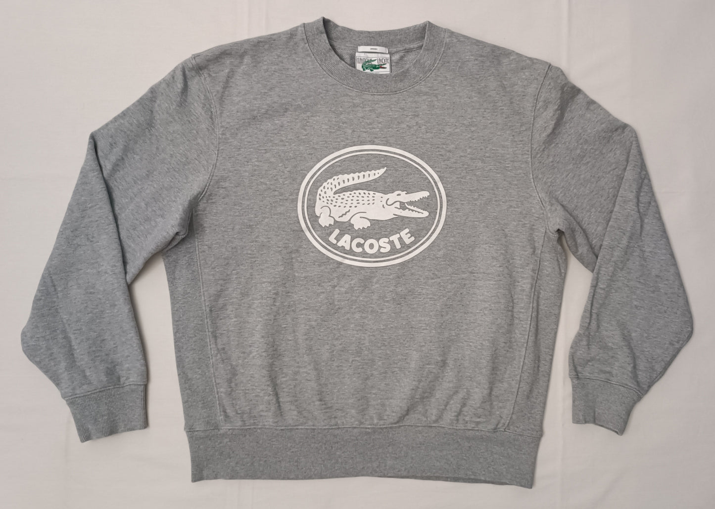 (L) Lacoste Logo Fleece Sweatshirt горнище