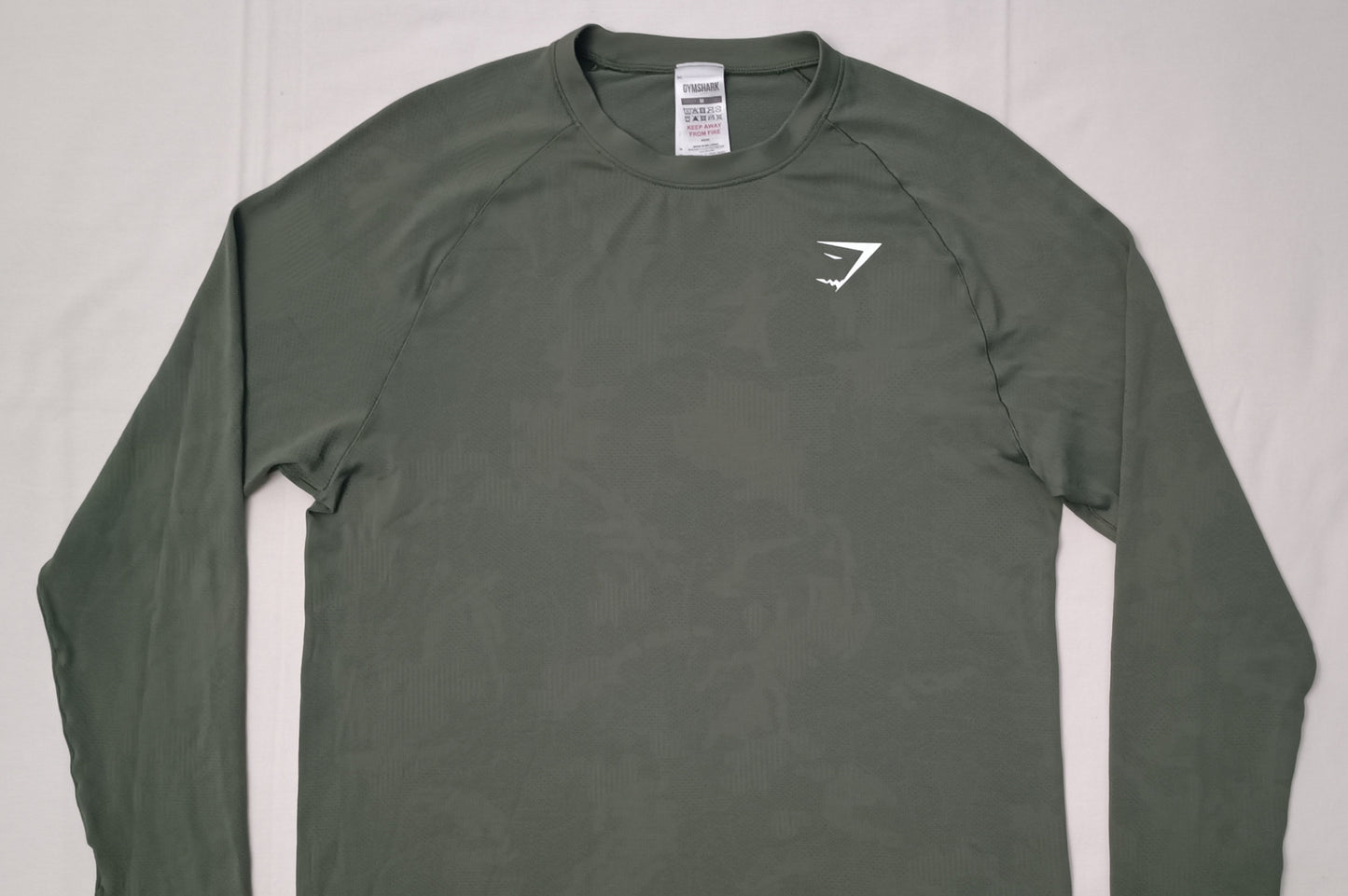(M) Gymshark Seamless Long Sleeve Top блуза