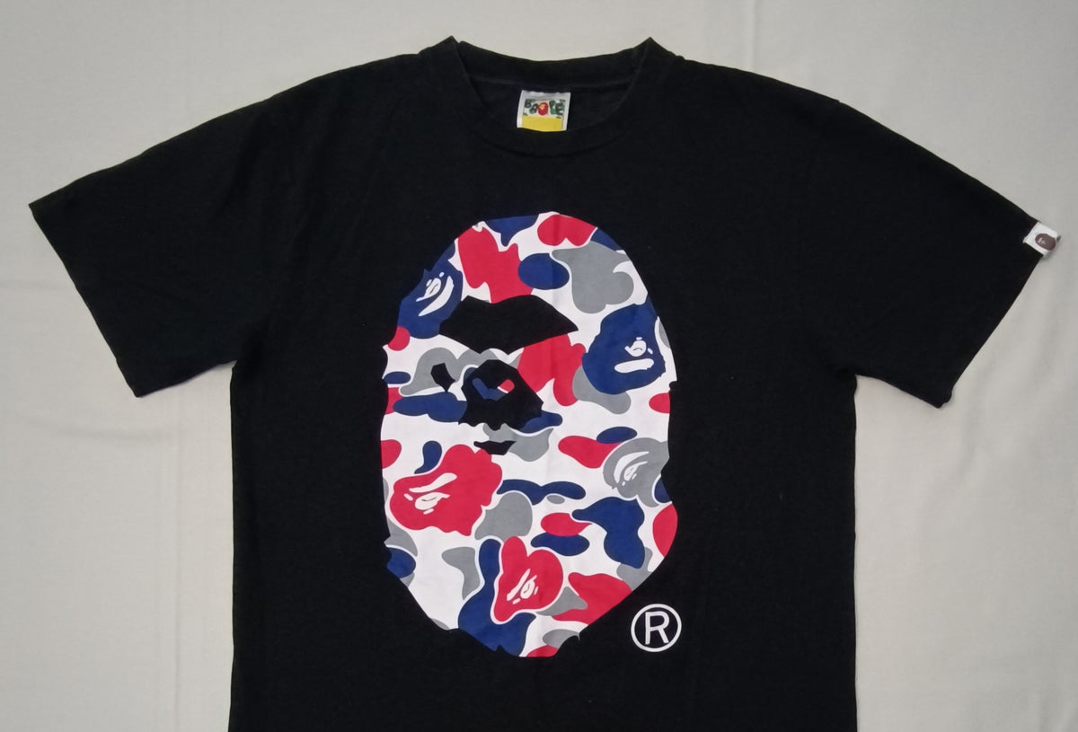 (M) A Bathing Ape Bape Shirt тениска