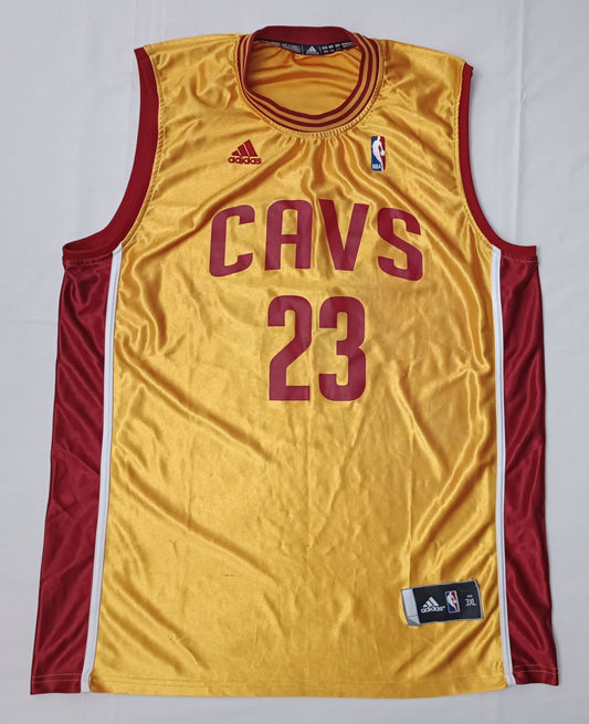 (3XL) Adidas NBA Cleveland Cavaliers #23 Jersey потник