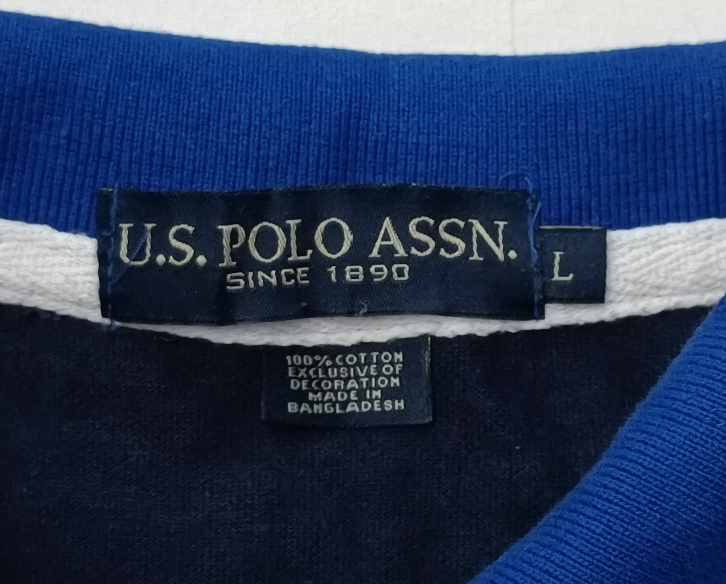 (L) U.S. Polo ASSN Polo Shirt поло тениска