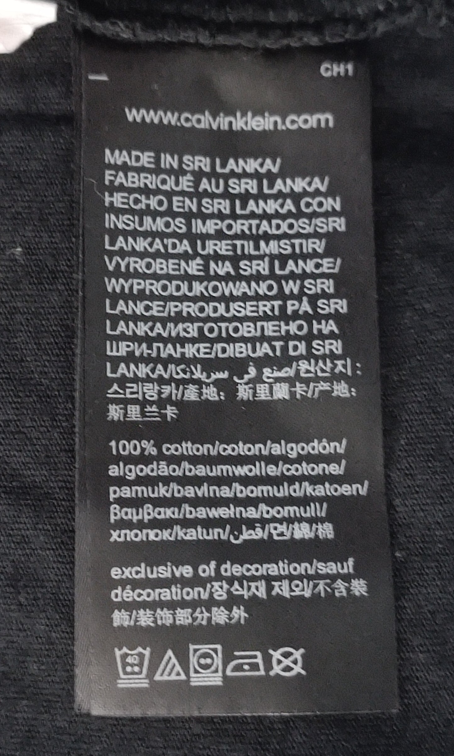 (XS) Calvin Klein Jeans Tee тениска