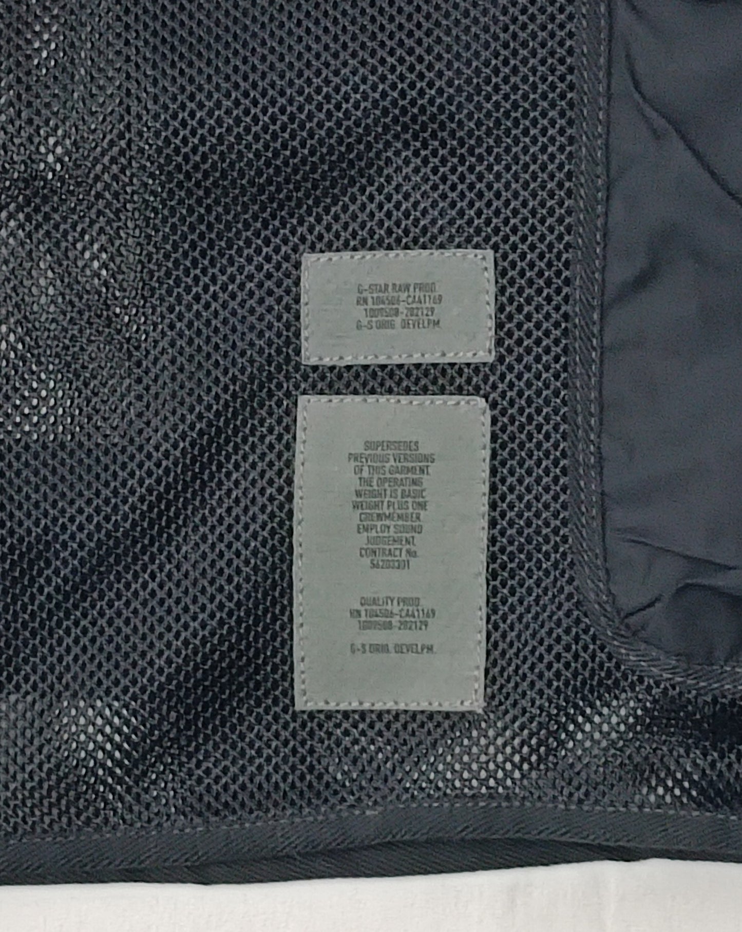 (XL) G-STAR RAW E Utility Mesh Vest елек