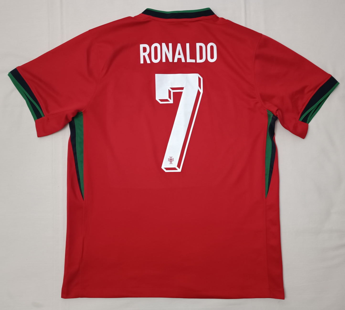 (L) Nike DRI-FIT Portugal #7 Ronaldo 2024 Home Jersey тениска