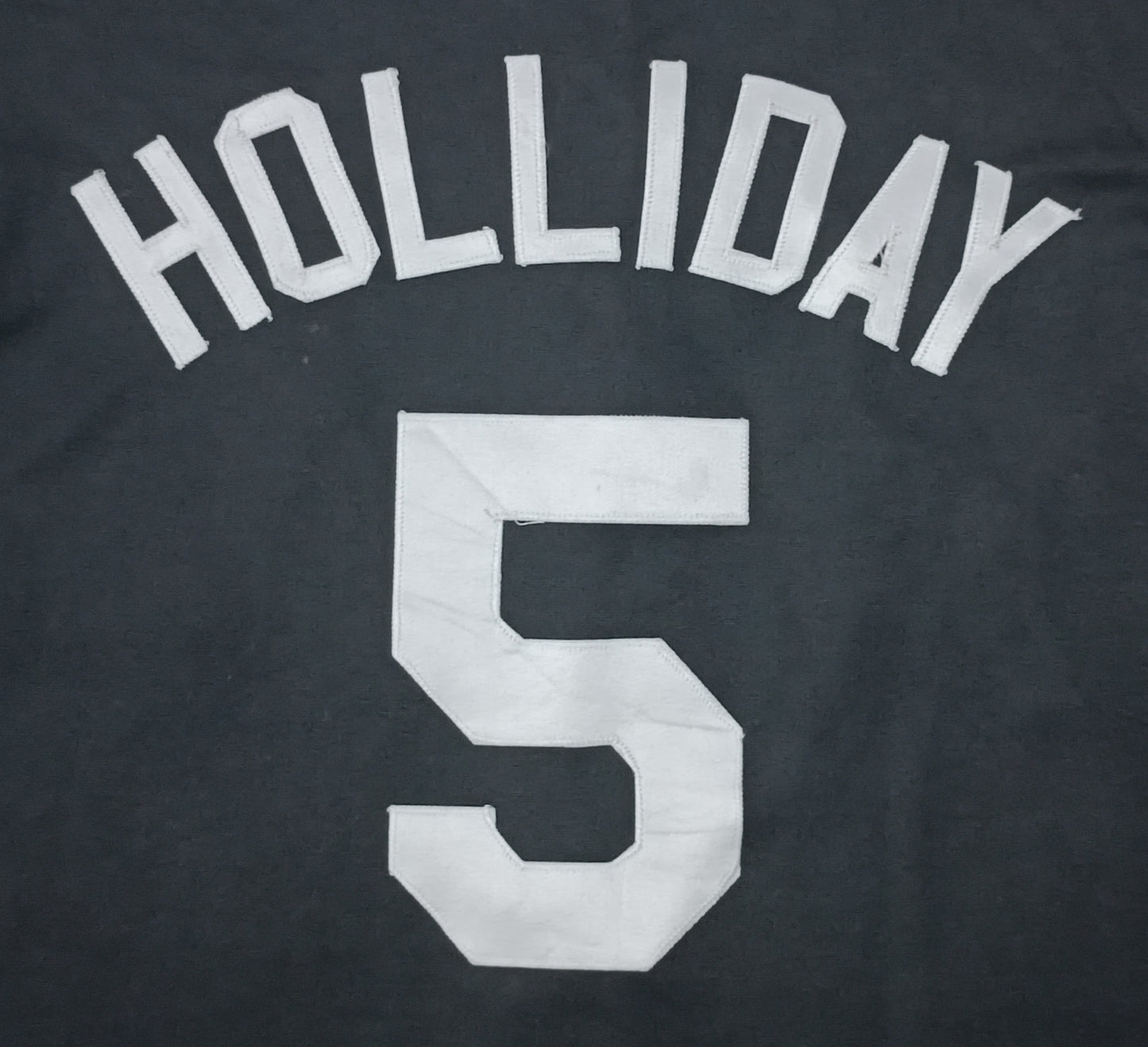 (M) Majestic MLB Colorado Rockies #5 Holliday World Series 07 Jersey тениска