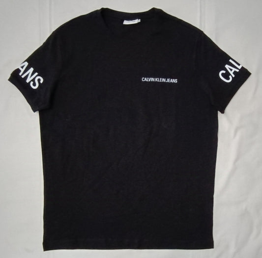 (L) Calvin Klein Jeans Logo T-Shirt тениска