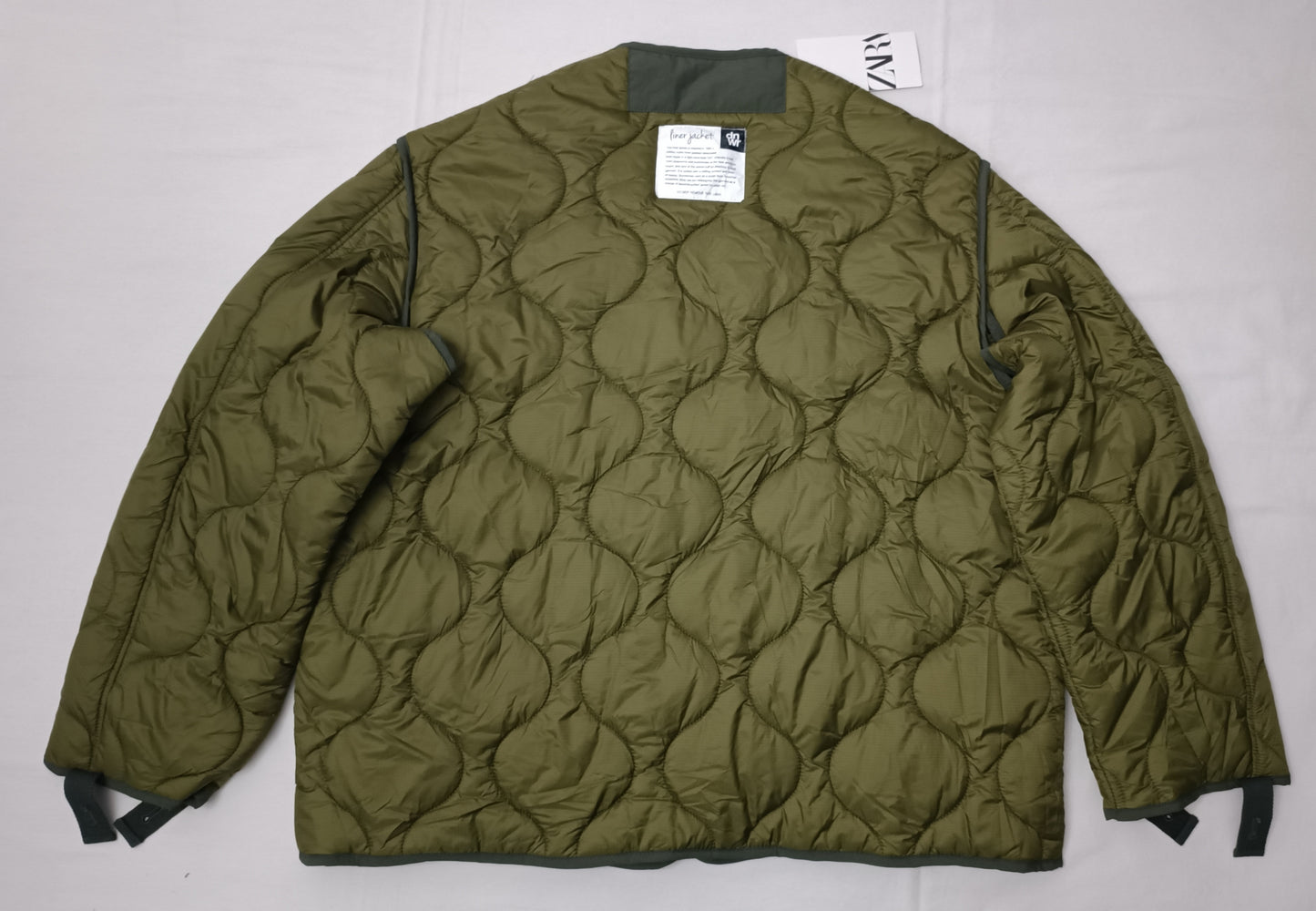 (XL) ZARA Finer Down Jacket пухено яке
