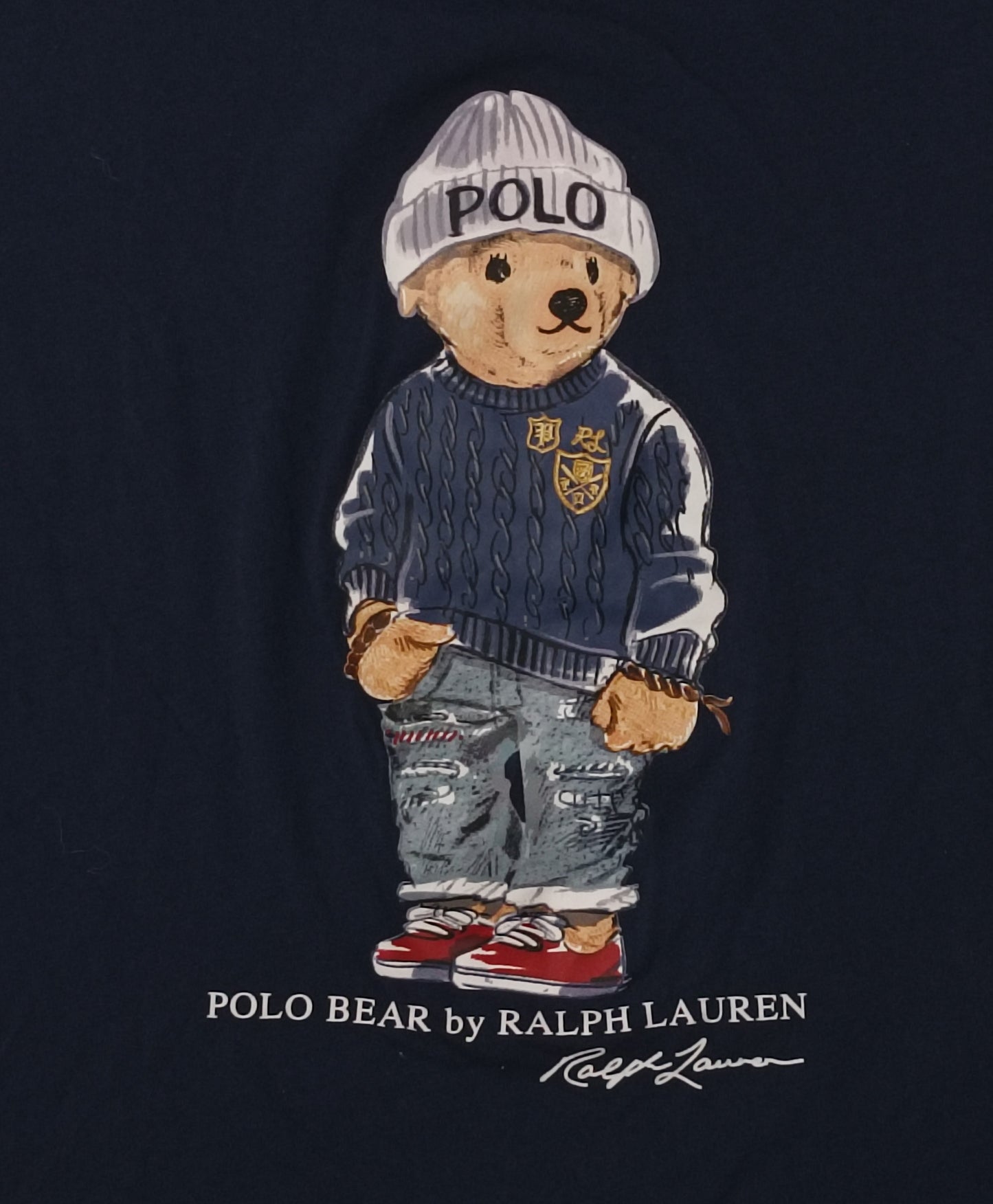 (ДАМСКО) (XS) POLO Ralph Lauren Polo Bear Tee тениска
