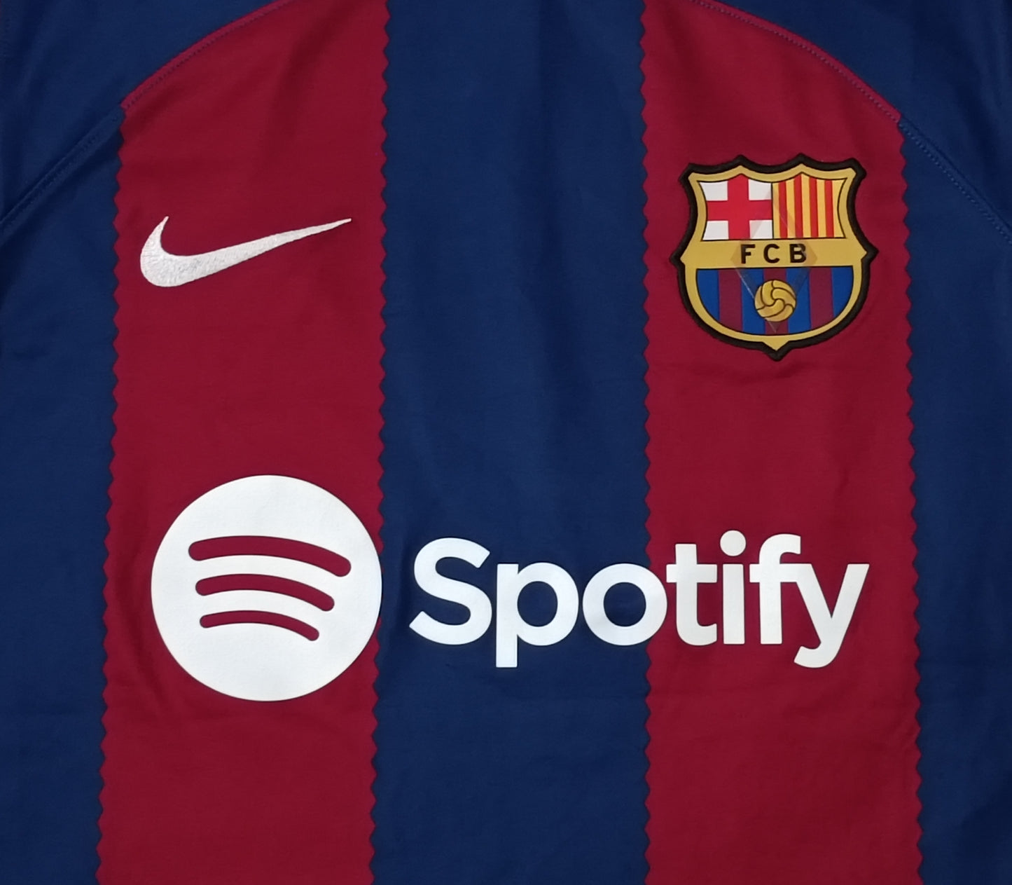(S) Nike DRI-FIT FC Barcelona 2023/24 Home Jersey тениска