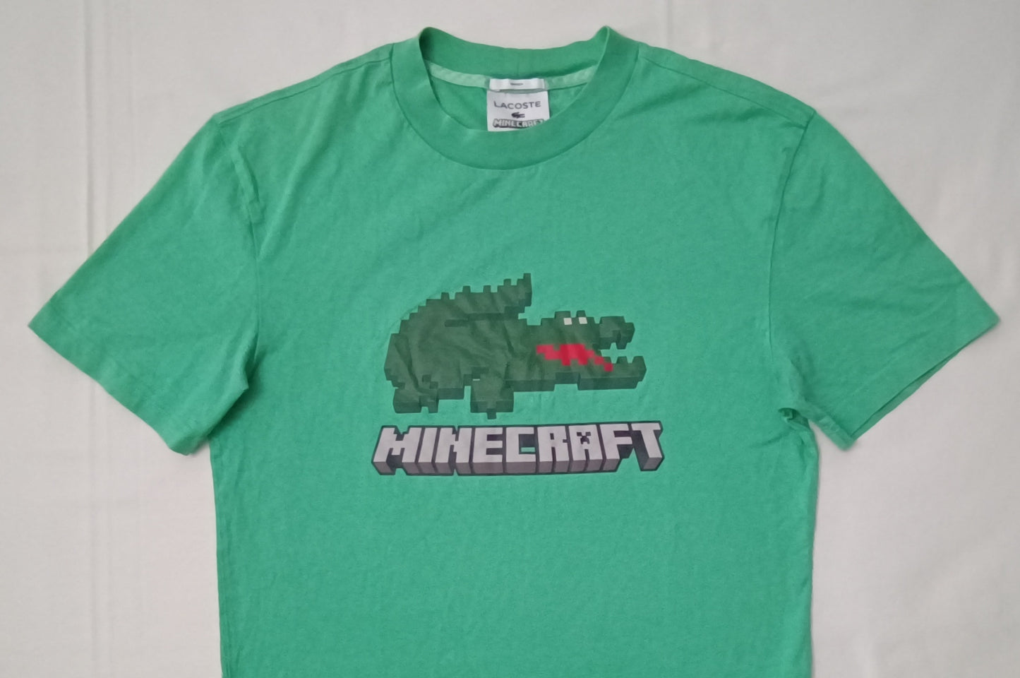 (S) Lacoste x Minecraft Shirt тениска