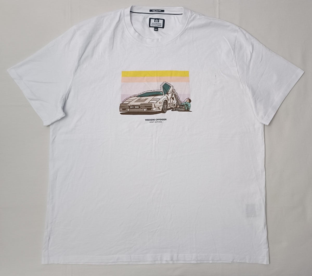 (3XL) Weekend Offender Admit Nothing Shirt тениска