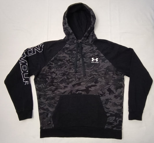 (L) Under Armour UA Camouflage Hoodie Sweatshirt горнище