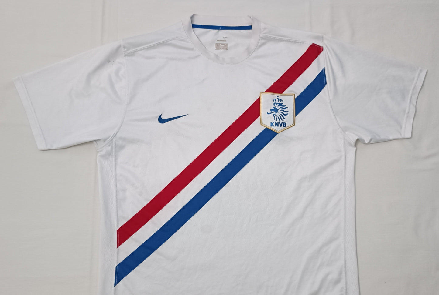 (M) Nike Netherlands 2006/08 Away Jersey тениска