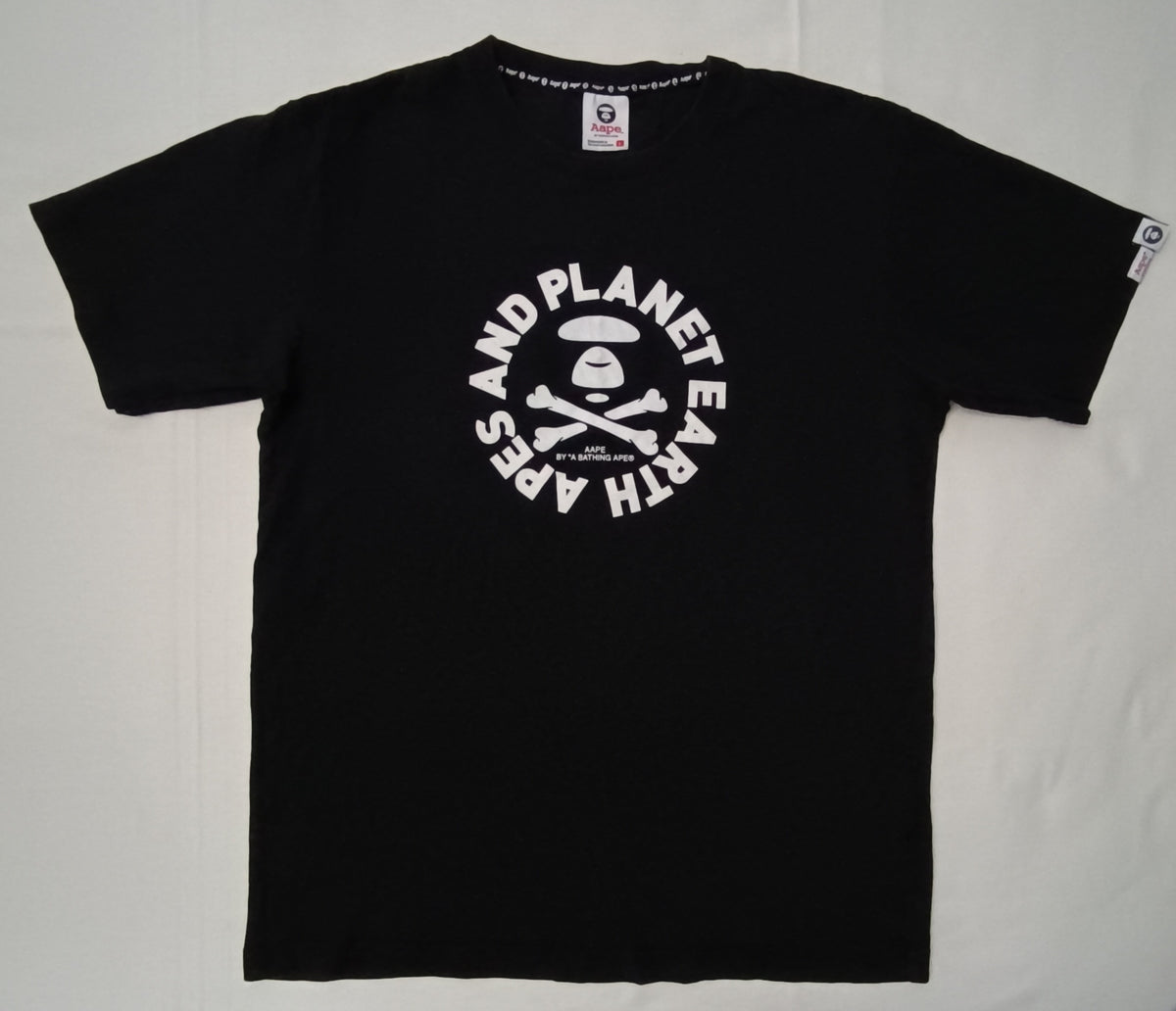 (L) A Bathing Ape Bape x Baby Milo T-Shirt тениска