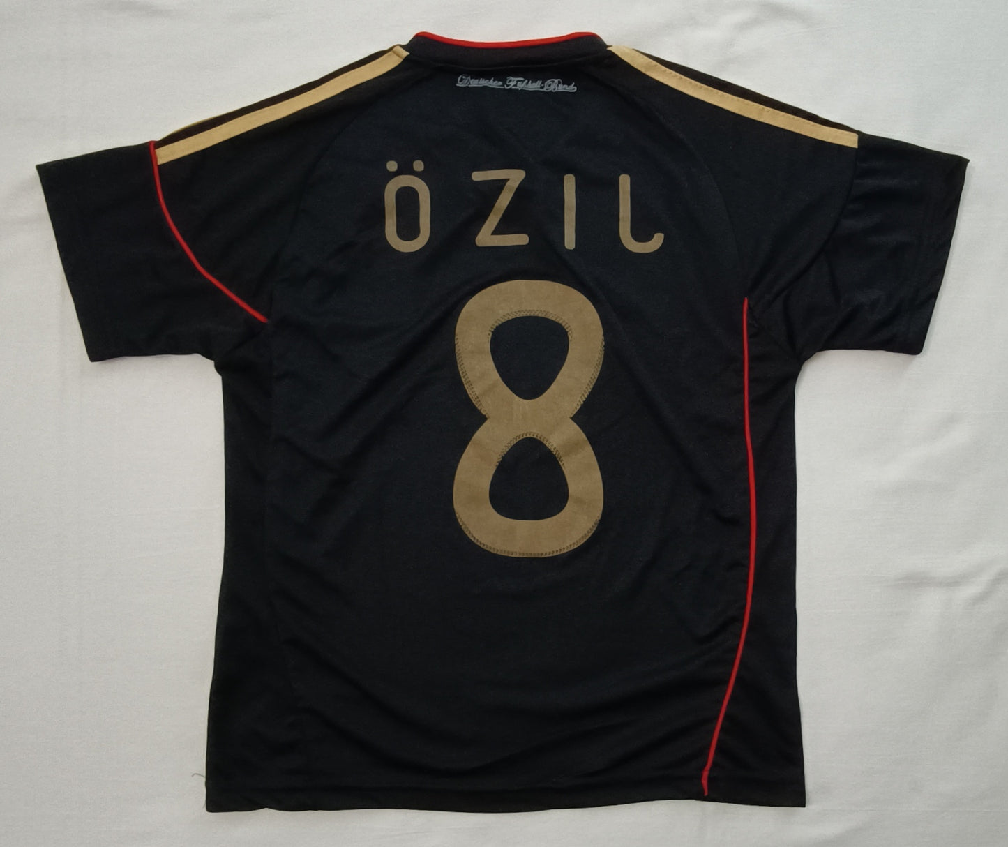 (ДЕТСКО) (Ръст 147-158см) Adidas Germany #8 Ozil Away Jersey тениска