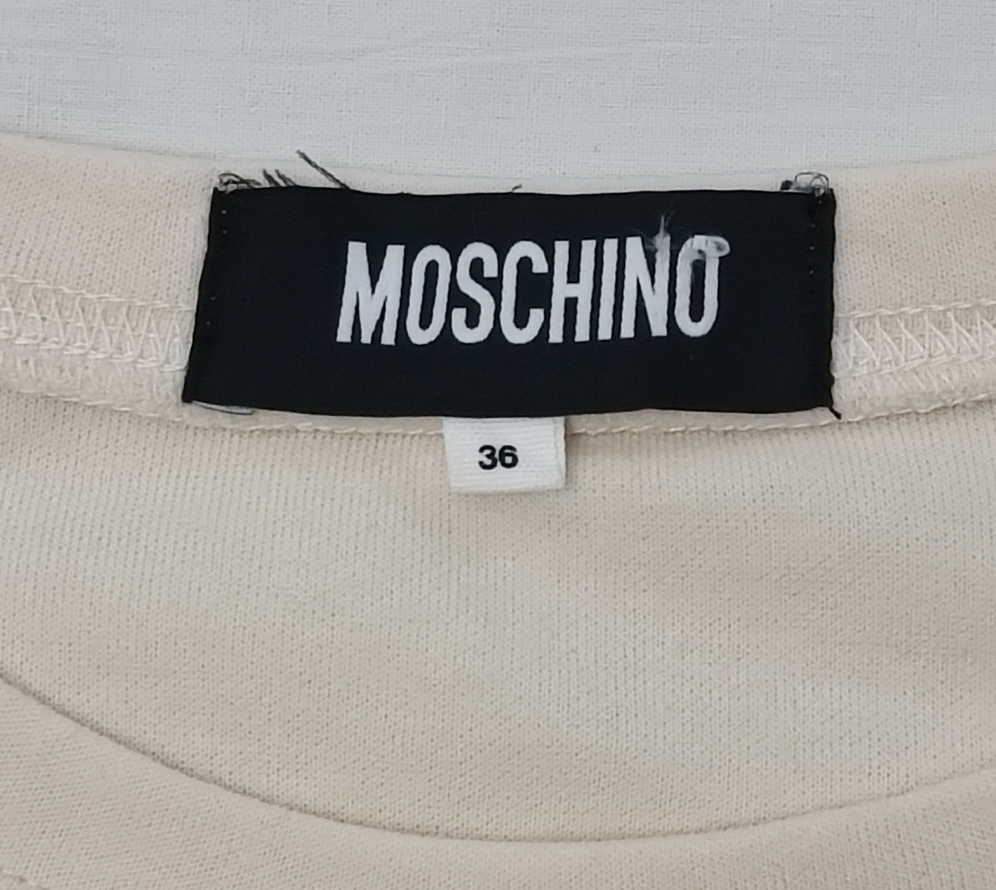 (ДАМСКО) (S) Moschino Oversized Sweatshirt горнище