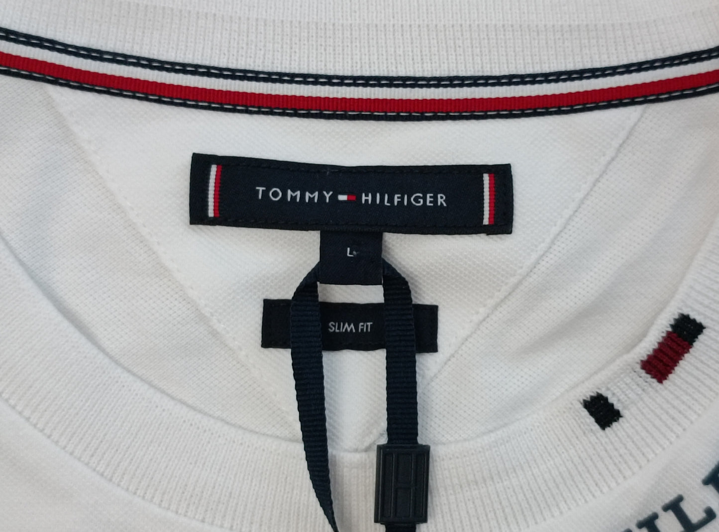 (L) Tommy Hilfiger Logo T-Shirt тениска