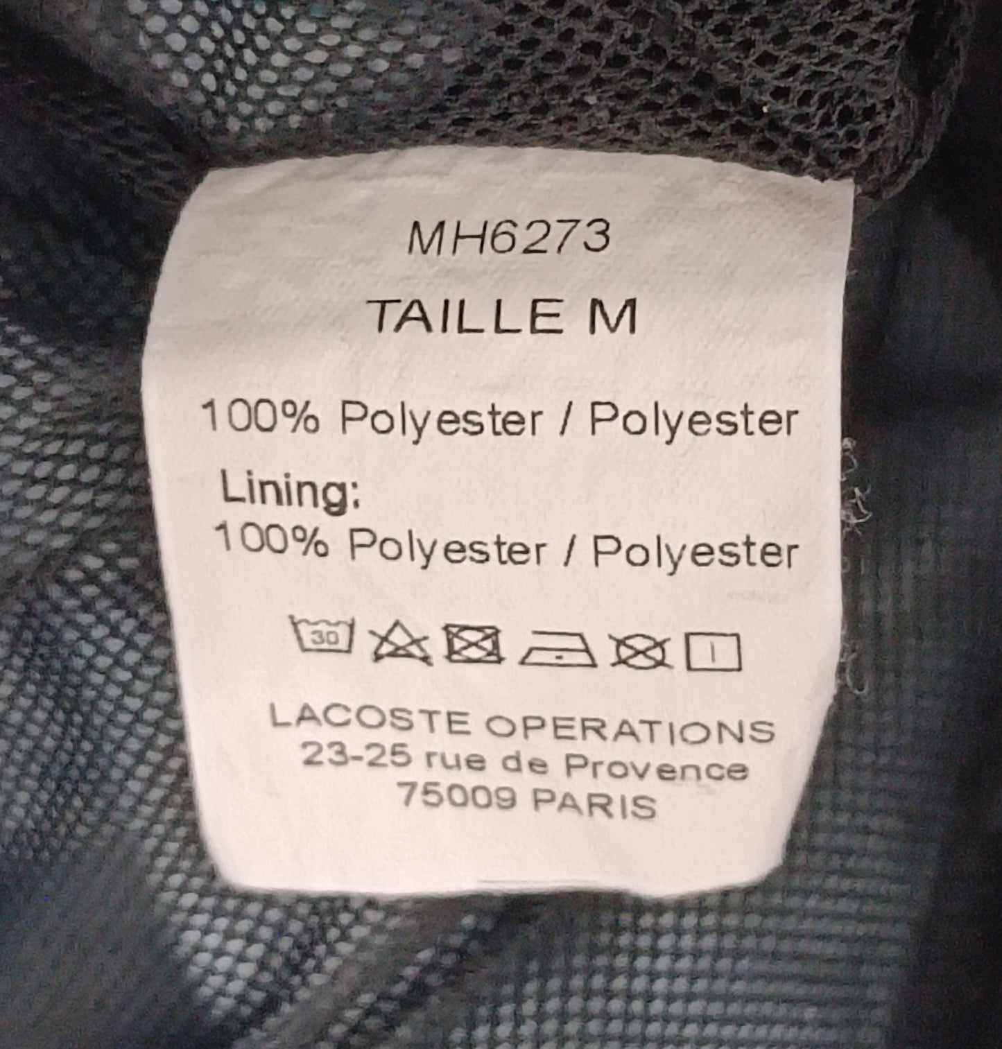 (M) Lacoste Blue Ribbon Swim Shorts шорти