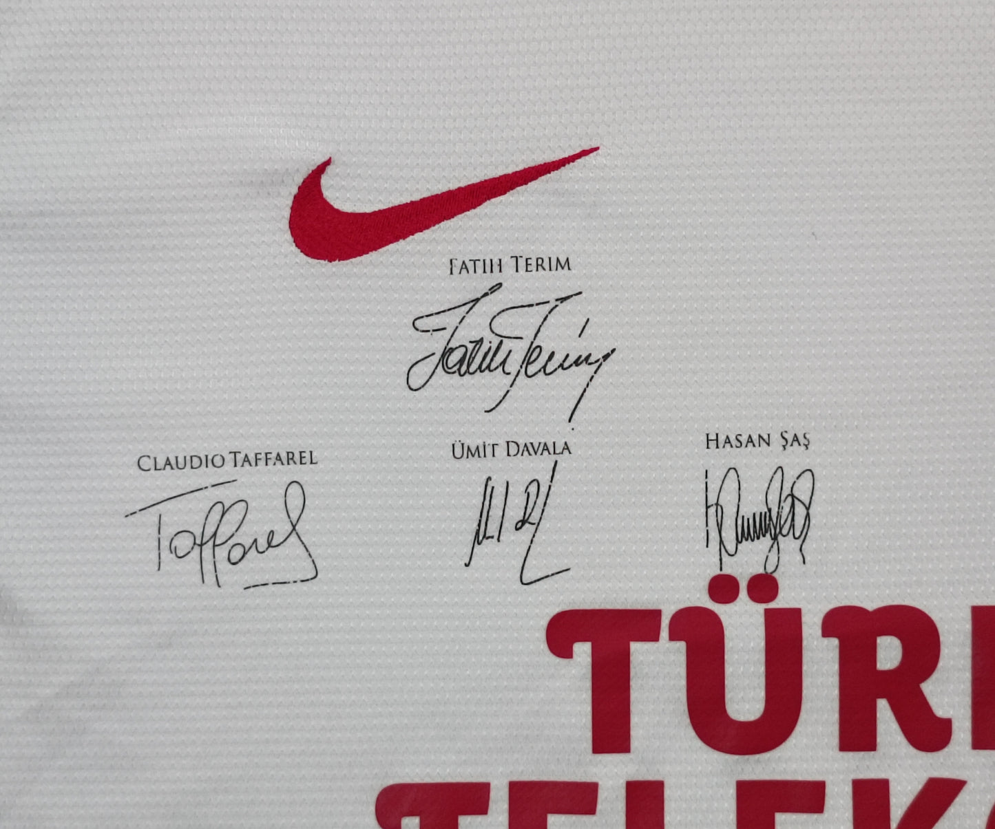 (L) Nike DRI-FIT Galatasaray 2012/13 Printed Signatures Away Jersey тениска