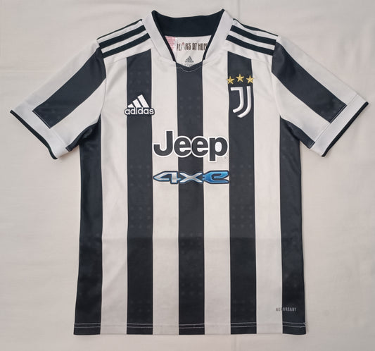 (ДЕТСКО) (Ръст 140-152см) Adidas Juventus 2021/22 Home Jersey тениска